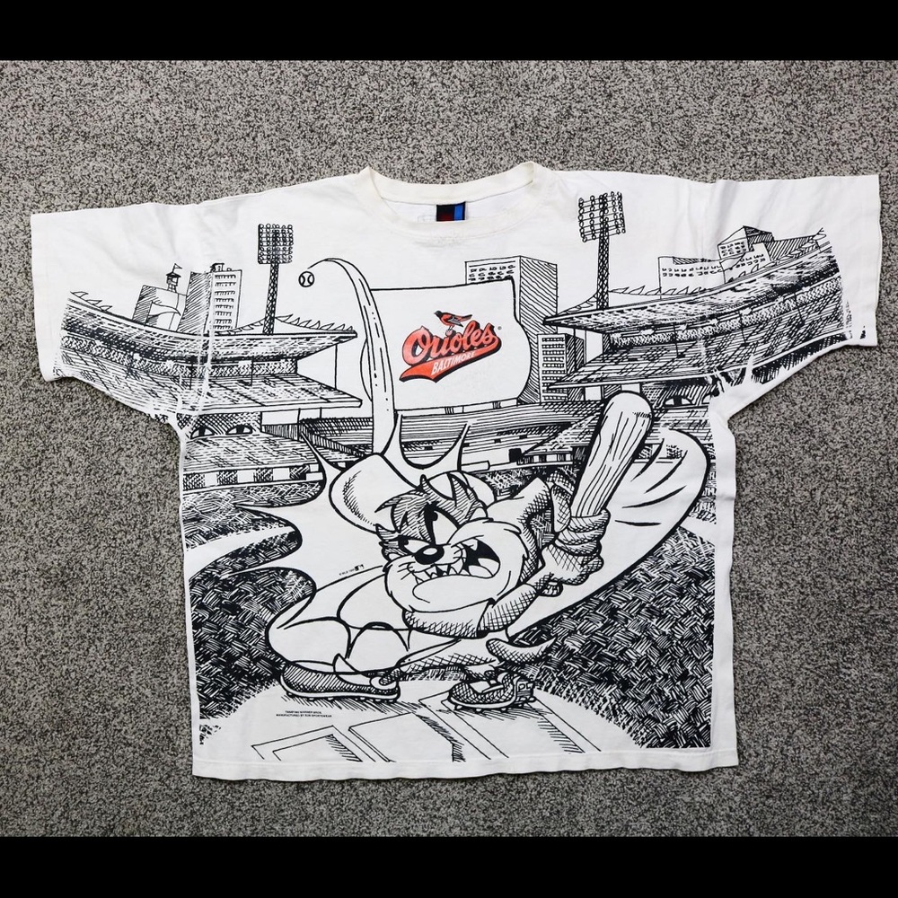 1995 Single Stitched Warner Bros MLB
